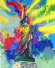 Leroy Neiman Famous Paintings - Statue of Liberty